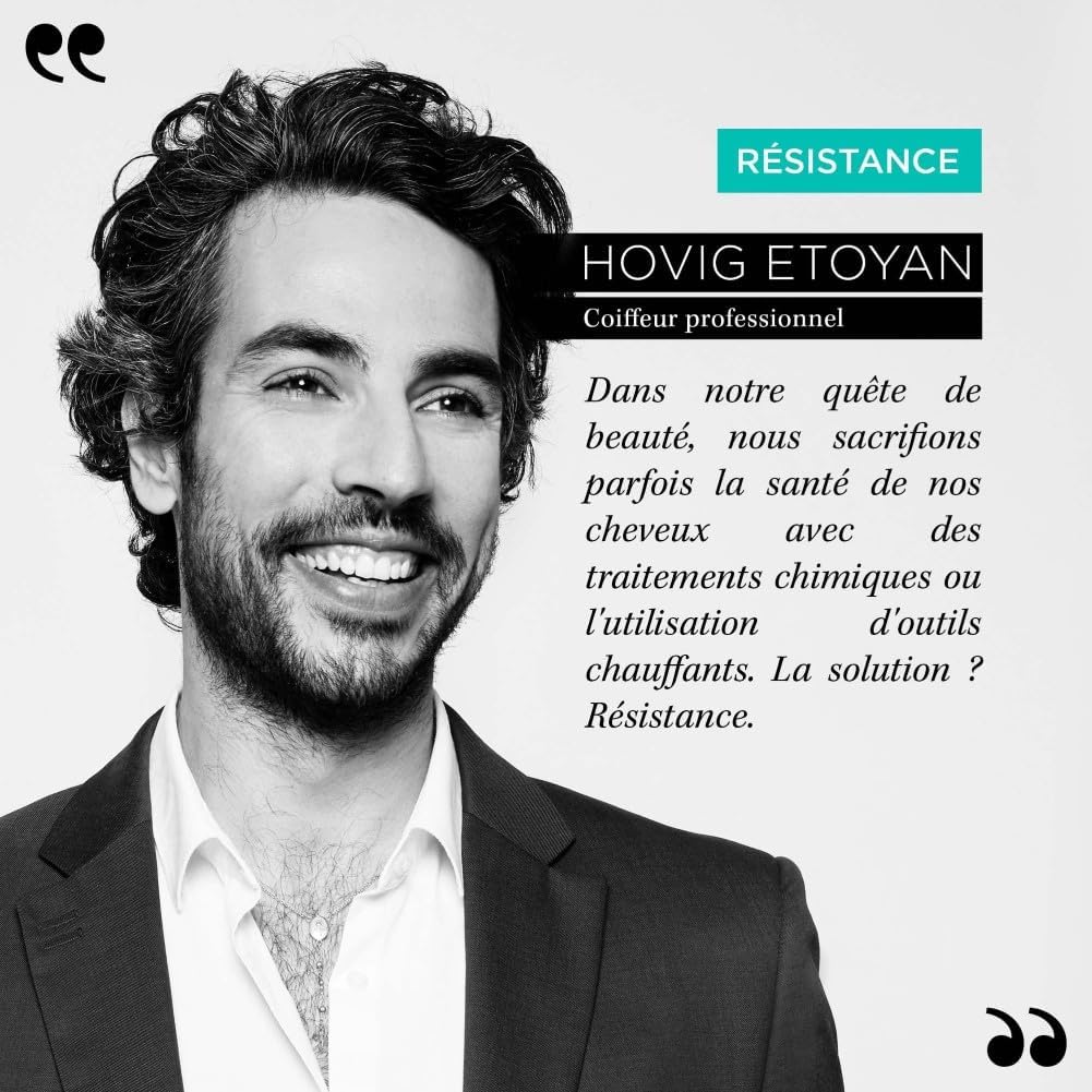 KÉRASTASE Résistance - Ciment Thermique - Lait Capillaire Reconstructeur Resurfaçant Sans Rinçage - Répare & Revitalise - Technologie VITA-CIMENT® & Sève de Résurrection - Cheveux Abîmés - 150 ml
