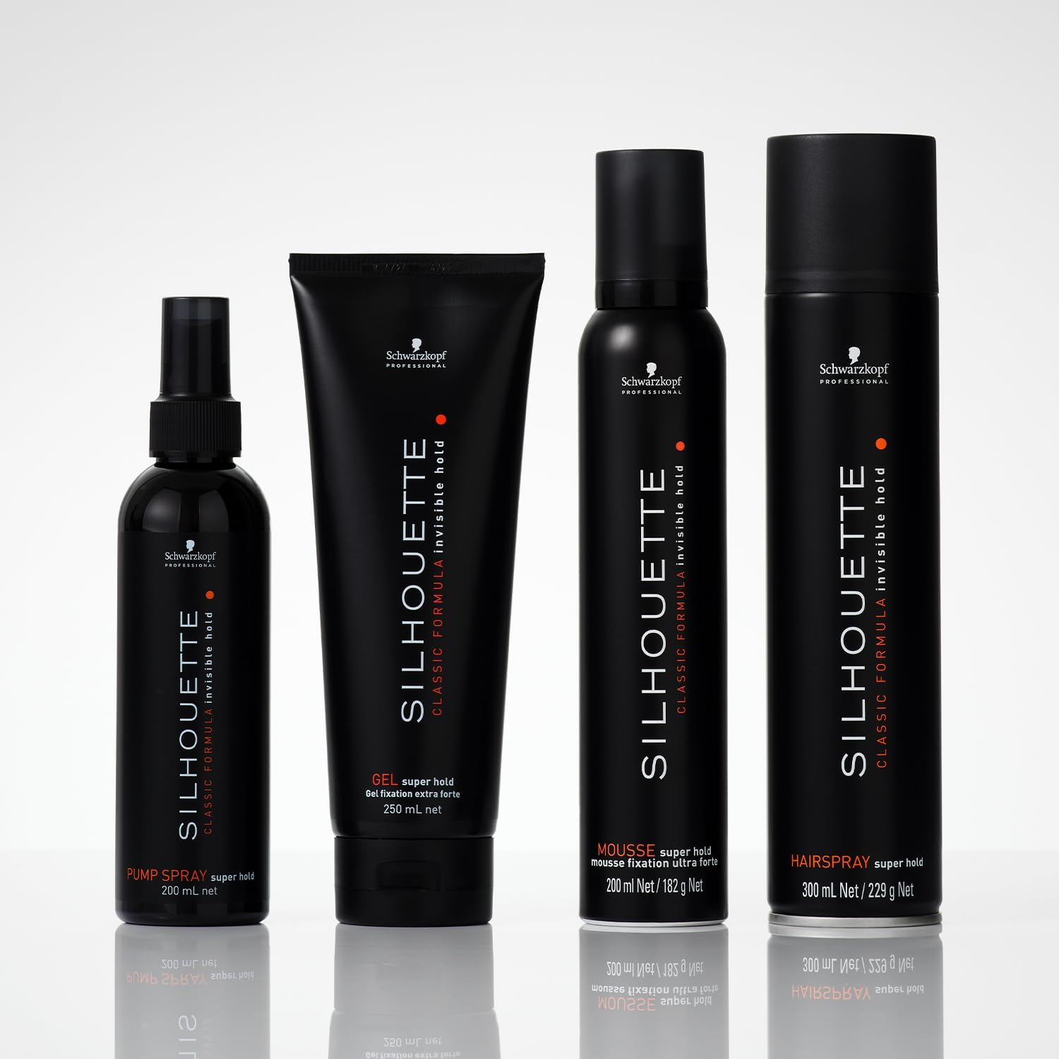 Schwarzkopf Professional Silhouette Super Hold Pumpspray Coiffant En Pulvérisateur Fixation Longue Durée Invisible Séchage Rapide Non Collante Pour Femme Et Homme 200 ml