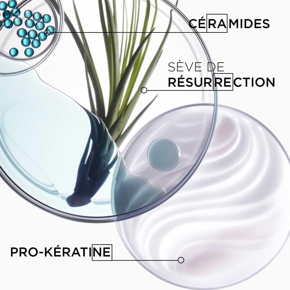 KÉRASTASE Résistance - Ciment Thermique - Lait Capillaire Reconstructeur Resurfaçant Sans Rinçage - Répare & Revitalise - Technologie VITA-CIMENT® & Sève de Résurrection - Cheveux Abîmés - 150 ml