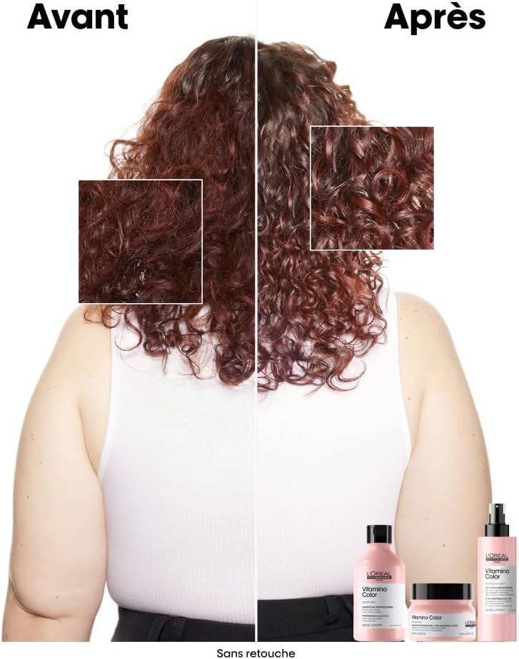 L'OREAL PROFESSIONNEL - Pour Cheveux Colorés - Vitamino Color - Protège la Couleur Pendant 8 Semaines - Cheveux 6x Plus Brillants & Protégés