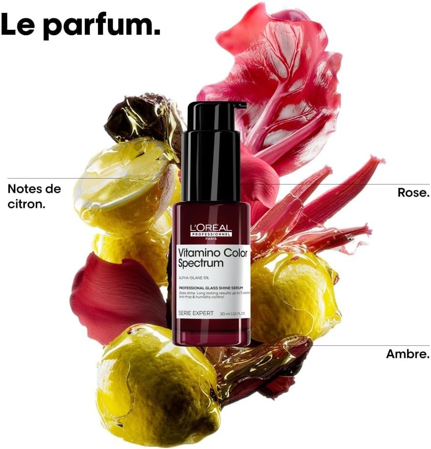 L’Oréal Professionnel, Sérum Concentré Brillance Miroir, Protège & Apporte une Brillance Intense, Série Expert