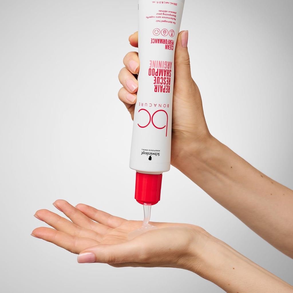 Schwarzkopf Professional Bonacure Repair Rescue Shampoo Pour Cheveux Abîmés Complexe De Soins Végan Avec Arginine Cell Equalizer Technology Hydratant Force Intérieure Sans Sulfate 250 ml