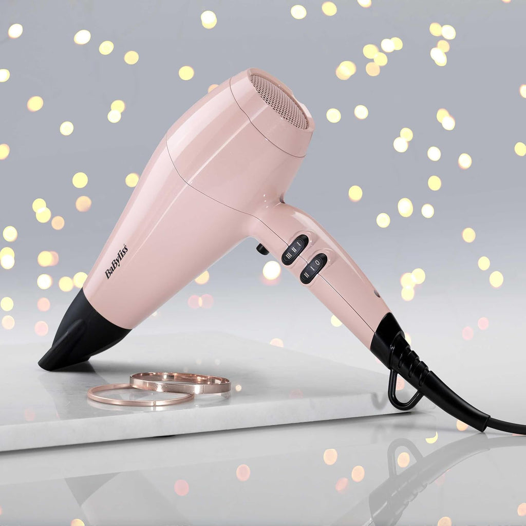 Babyliss Sèche-cheveux Rose Blush 2200W Design Léger 5337PRE