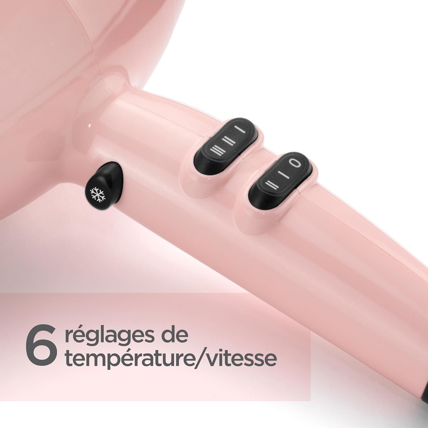 Babyliss Sèche-cheveux Rose Blush 2200W Design Léger 5337PRE
