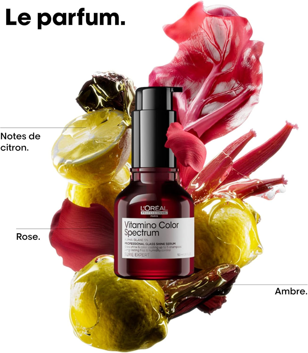 L’Oréal Professionnel, Sérum Concentré Brillance Miroir, Protège & Apporte une Brillance Intense, Série Expert