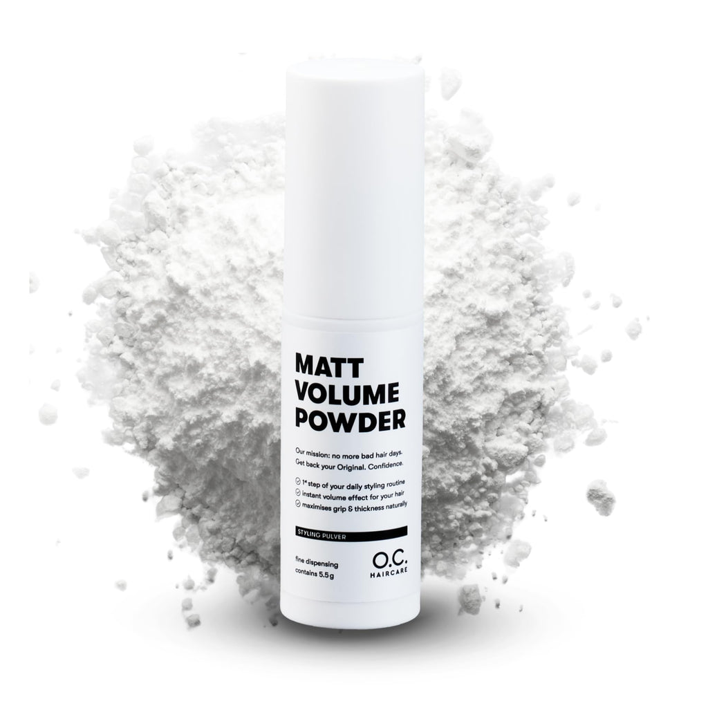 Poudre coiffante - Poudre pour cheveux fins & délicats - avec EFFET MATTE - coiffante pour une stabilité maximale - recommandée par les plus grands salons (11 g (Lot de 2))