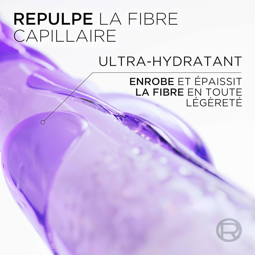 L’ORÉAL PARIS - Sérum Hydra-Texturisant pour Cheveux Déshydratés et Fatigués - Hydratation 72H - À l'Acide Hyaluronique - Elseve Hyaluron Repulp - 150 ml