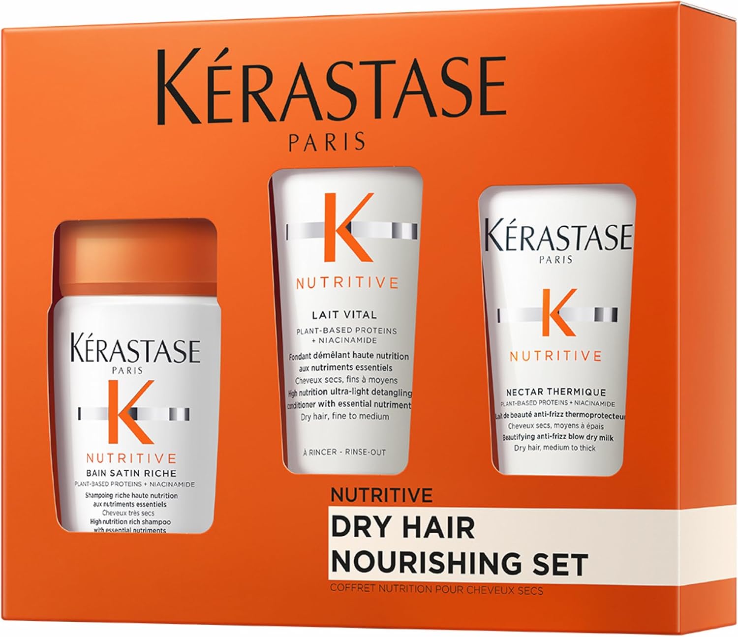 KÉRASTASE Nutritive - Routine Nourrissante pour Cheveux Secs à Très Secs