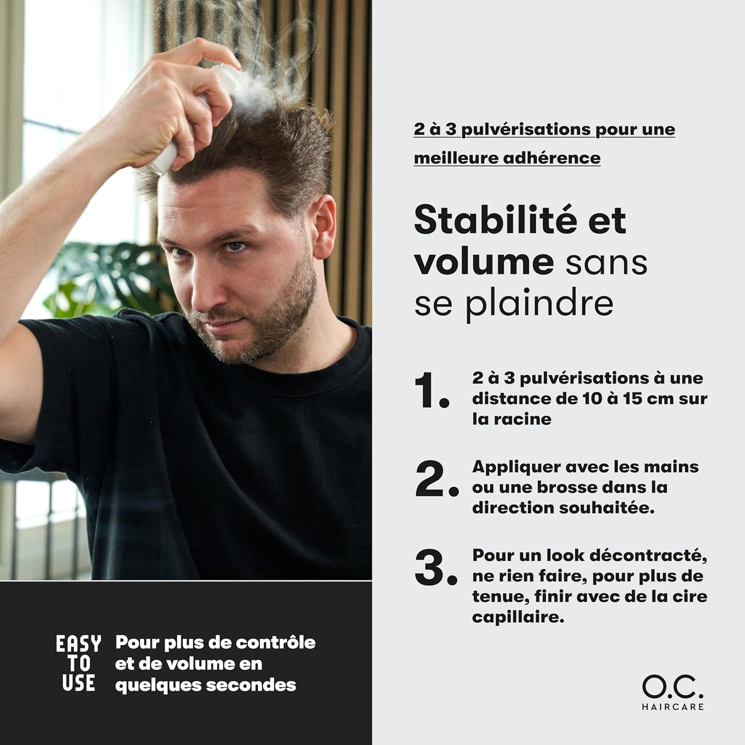 Poudre coiffante - Poudre pour cheveux fins & délicats - avec EFFET MATTE - coiffante pour une stabilité maximale - recommandée par les plus grands salons (11 g (Lot de 2))