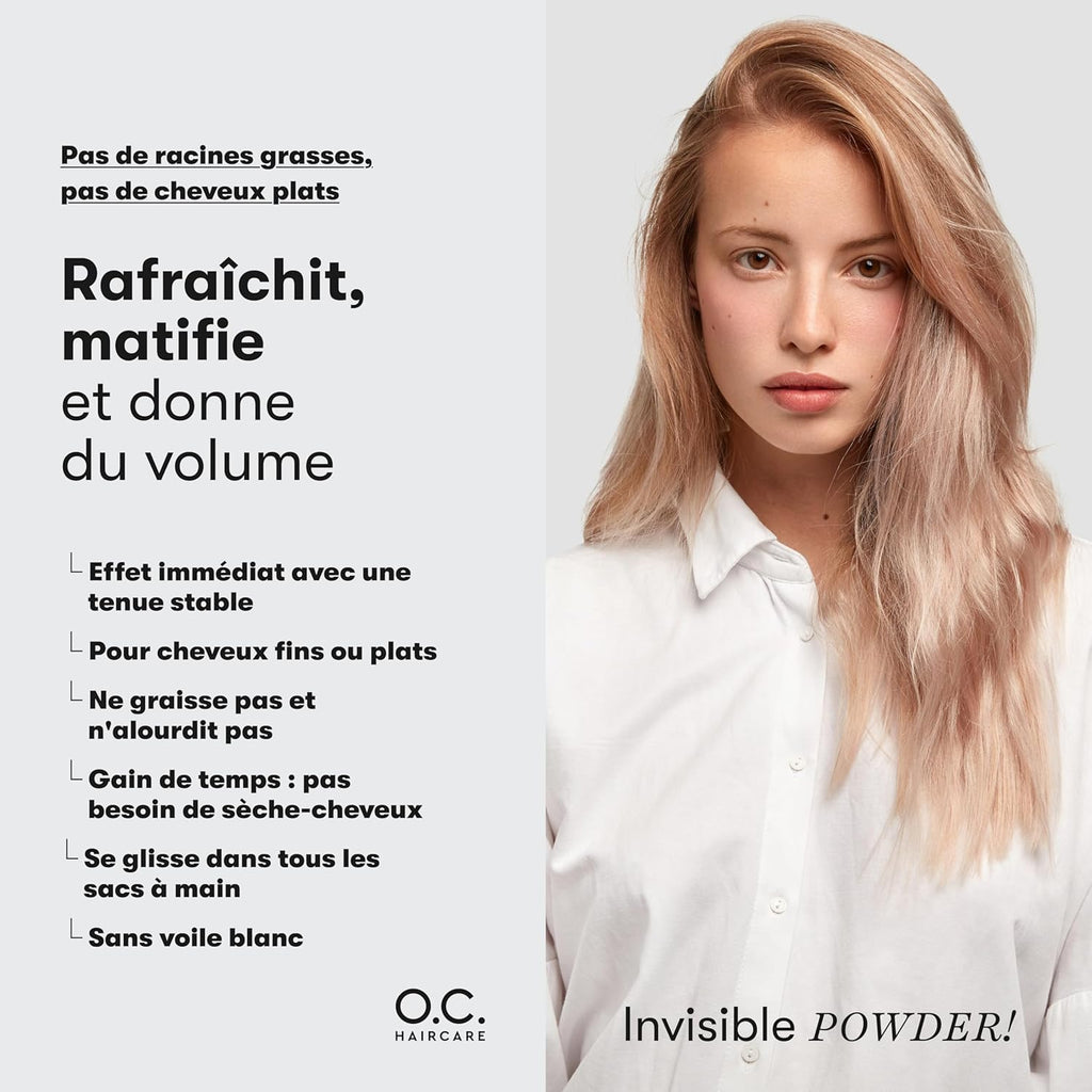 Poudre coiffante - Poudre pour cheveux fins & délicats - avec EFFET MATTE - coiffante pour une stabilité maximale - recommandée par les plus grands salons (11 g (Lot de 2))