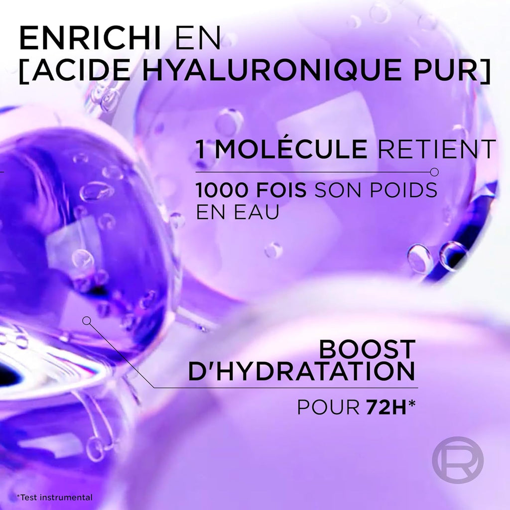 L’ORÉAL PARIS - Sérum Hydra-Texturisant pour Cheveux Déshydratés et Fatigués - Hydratation 72H - À l'Acide Hyaluronique - Elseve Hyaluron Repulp - 150 ml