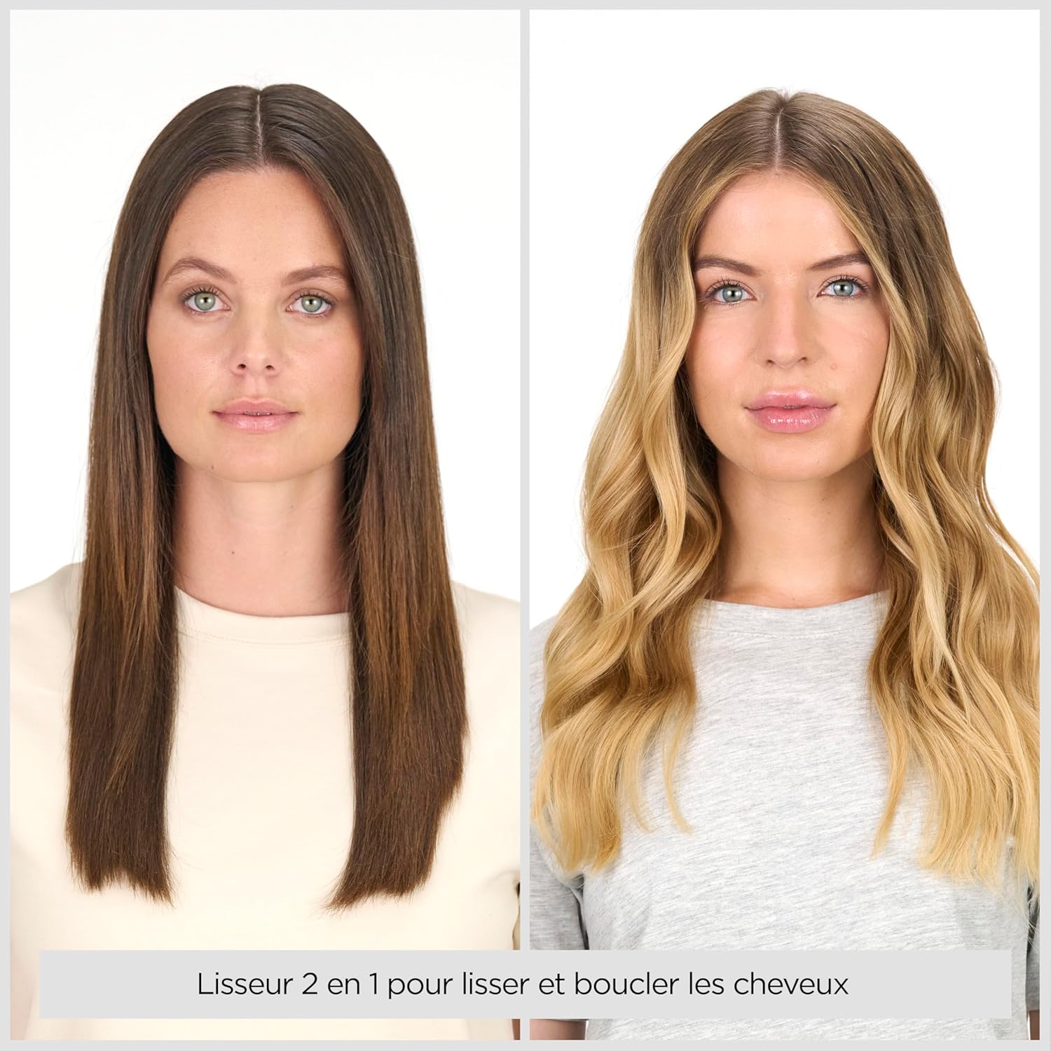 BaByliss Lisseur Cheveux Rose Gold - Plaques en Céramique, Multi-voltage, Utilisation universelle, Chauffe ultra-rapide en 15 sec, 3 réglages de température jusqu'à 235°C, 2598PE